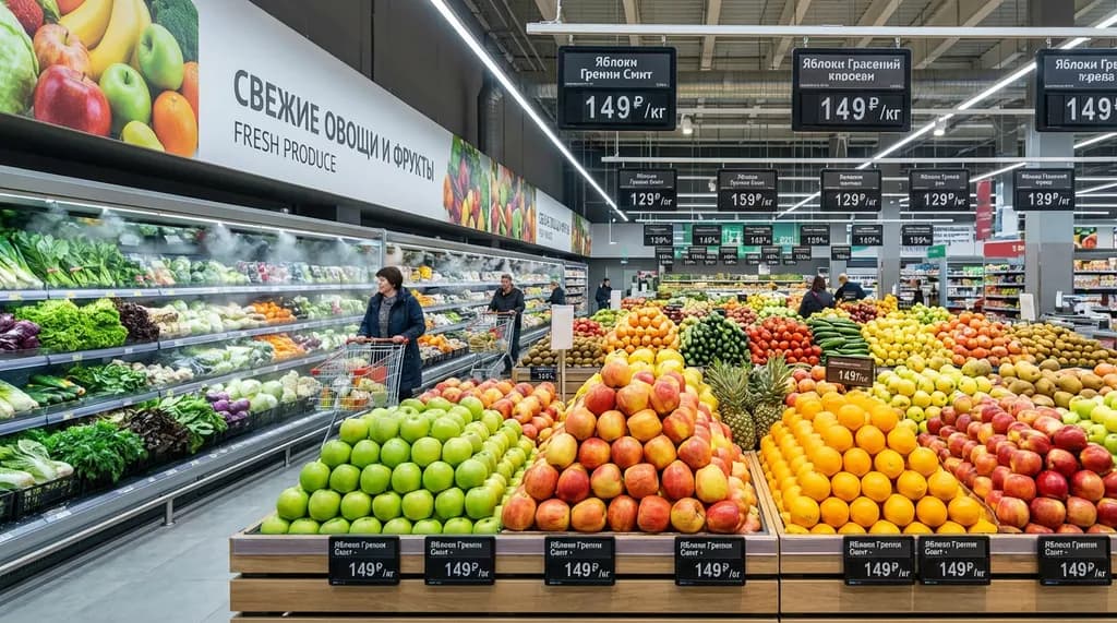 Moskova'nın En Ucuz Marketleri: Pyaterochka, Magnit ve Auchan Rehberi